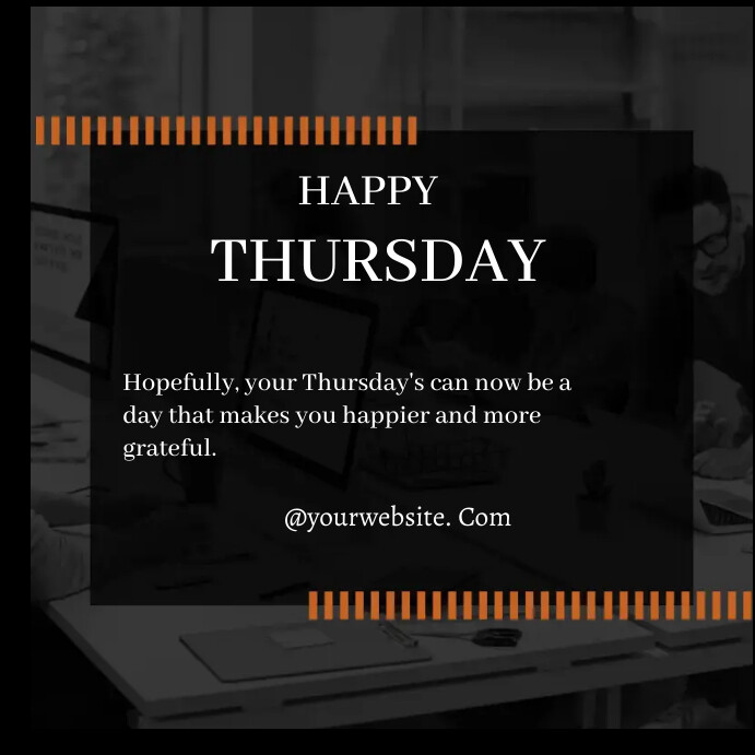 Happy Thursday Flyer Free Thursday Night Party Flyer Template To Edit