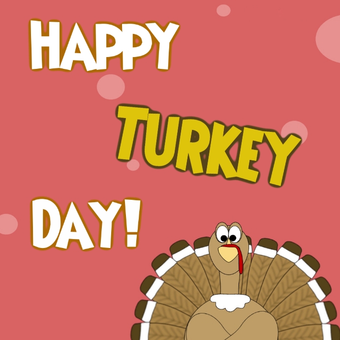 Happy Turkey Day Template PosterMyWall Happy turkey day template postermywall