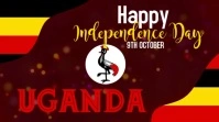 Happy Uganda Independence Day Twitter Post template