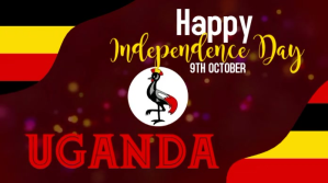 Rød Uganda Independence Day Twitter Plasing Template