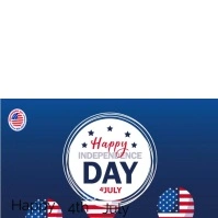 Happy usa day โลโก้ template
