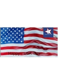 Happy usa day โลโก้ template