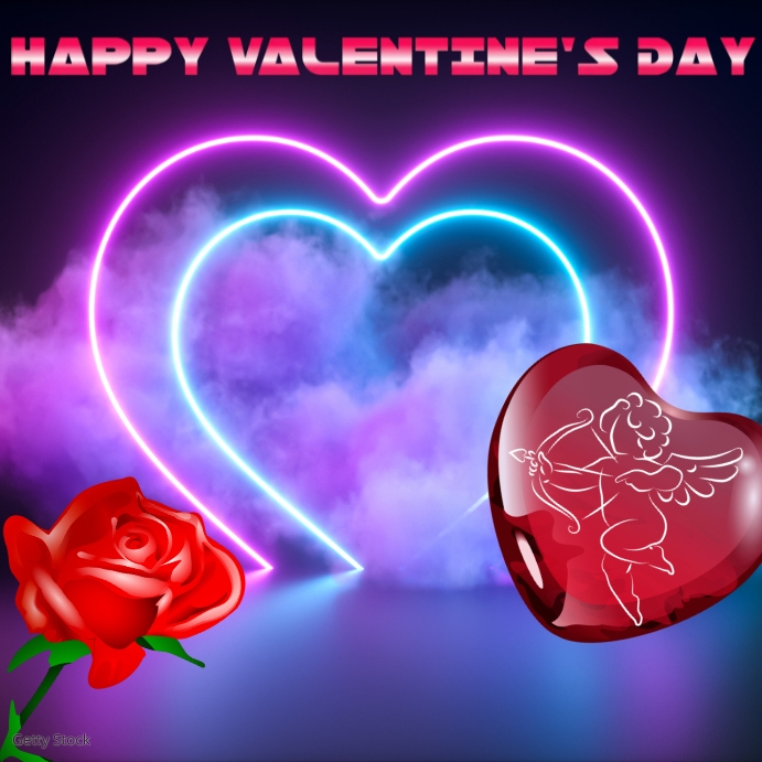 HAPPY V DAY! Template PosterMyWall