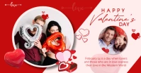 Happy valentine's day Facebook Shared Image template