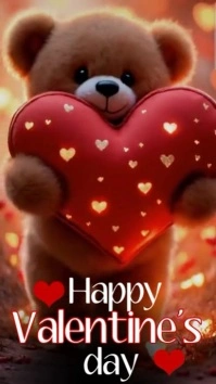 Happy Valentine's day História do Instagram template