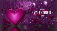 happy valentine's day Digital Display (16:9) template