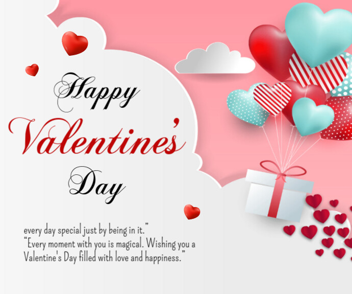 Happy Valentine's day Template | PosterMyWall