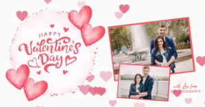 HAPPY VALENTINE'S DAY Insta story template Изображение, которым поделились на Facebook
