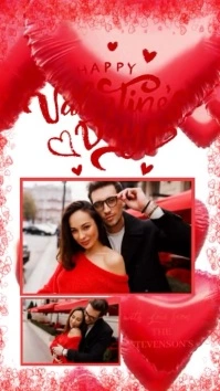 HAPPY VALENTINE'S DAY Insta story template