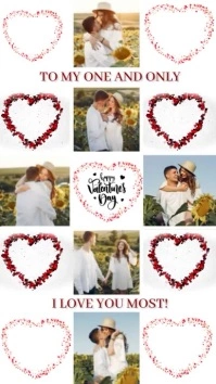 HAPPY VALENTINE'S DAY Insta story template