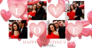 HAPPY VALENTINE'S DAY Insta story template Изображение, которым поделились на Facebook