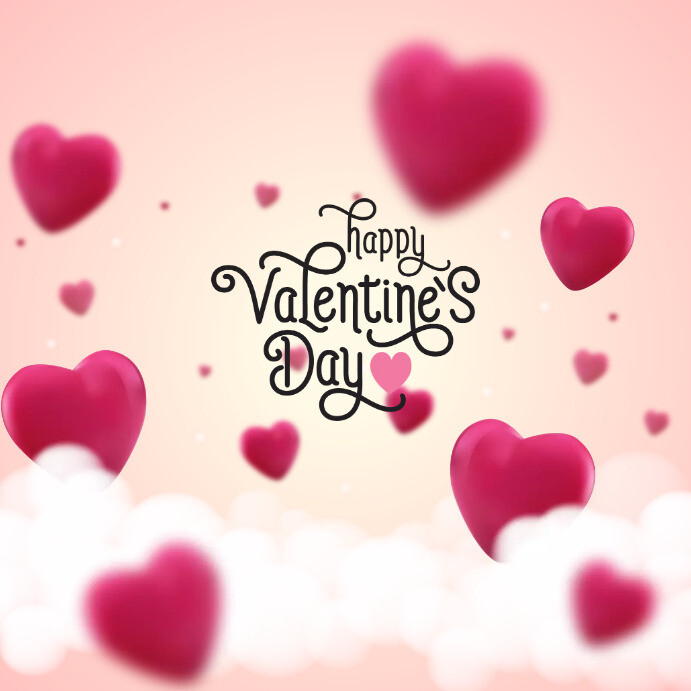 Happy Valentine's Day Instagram Post template