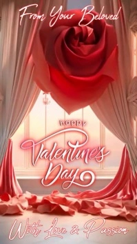 HAPPY VALENTINE'S DAY instagram story template
