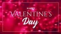 Happy valentine's day video Digital Display (16:9) template
