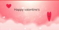 Happy valentine's video Facebook Shared Image template