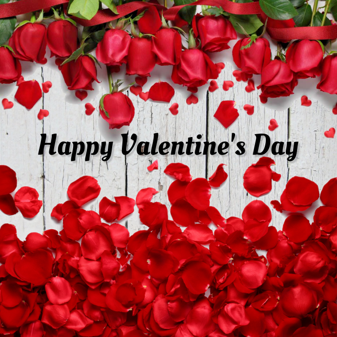 Happy valentine's day, poster Template | PosterMyWall