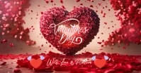 HAPPY VALENTINE'S DAY CARD POST TEMPLATE Facebook Shared Image