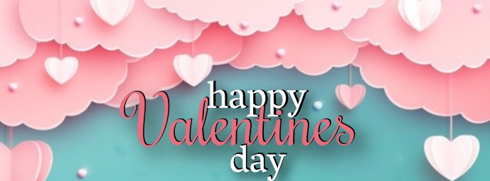 Happy Valentine's day Cover Photo Template