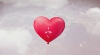 happy valentine's day Digital Display (16:9) template