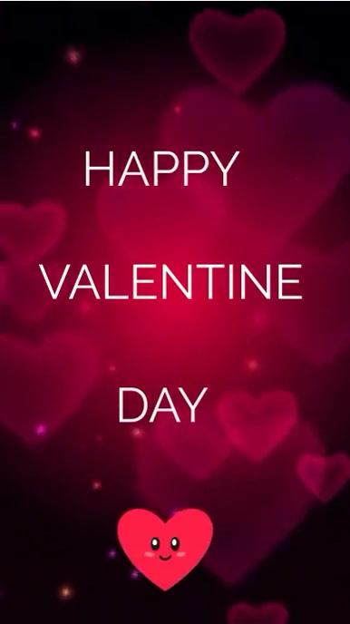 Happy valentine's day Film TikTok template