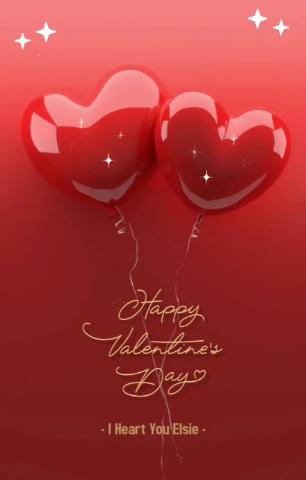 Happy Valentine's Day Wattpad Cover template