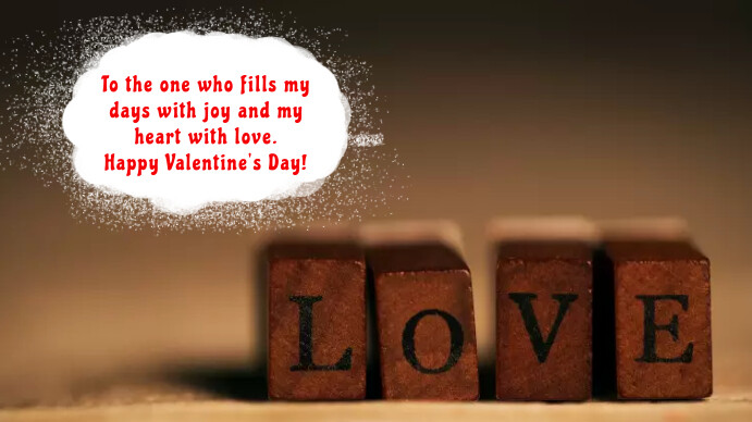 Happy Valentine's Day Template PosterMyWall