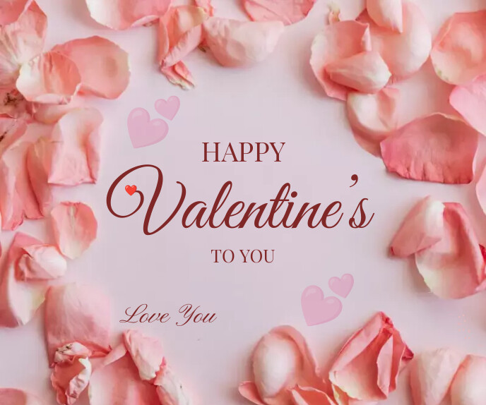 Happy Valentine's day Template | PosterMyWall