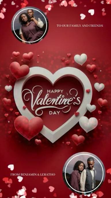 HAPPY VALENTINE'S DAY Insta story template