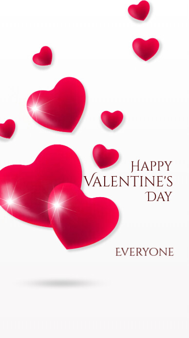 Happy Valentine's Day Instagram Story template
