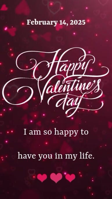 Happy Valentine's Day Instagram Story template