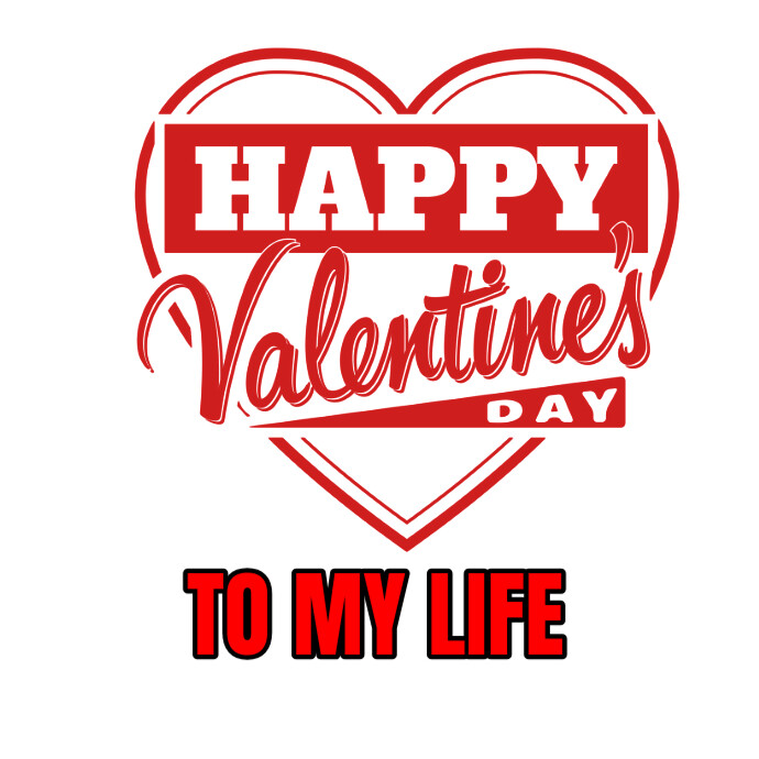 Happy Valentine's Day Logo template