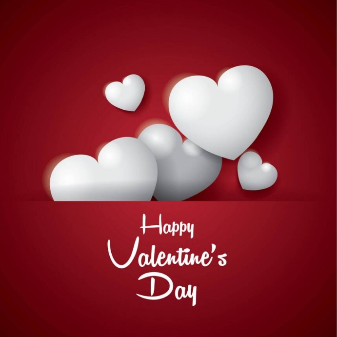 Happy Valentine's Day poster design template | PosterMyWall