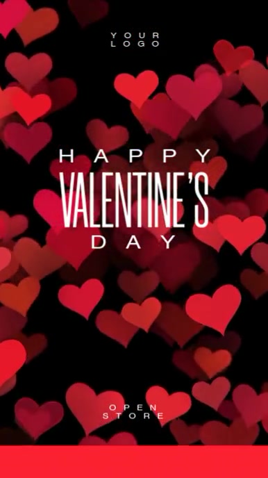 Happy valentine's day video Film TikTok template