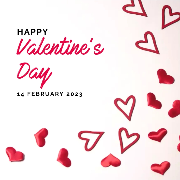 Happy Valentine Day Instagram Post Template PosterMyWall