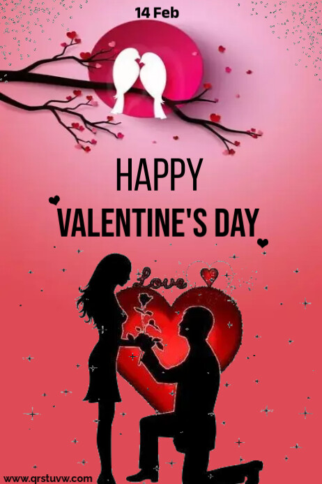 Happy Valentine day post/Celebration post | PosterMyWall