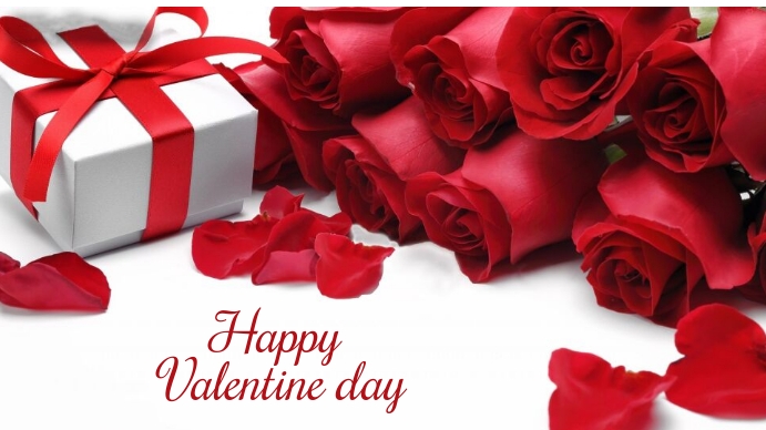 happy valentine day poster template | PosterMyWall