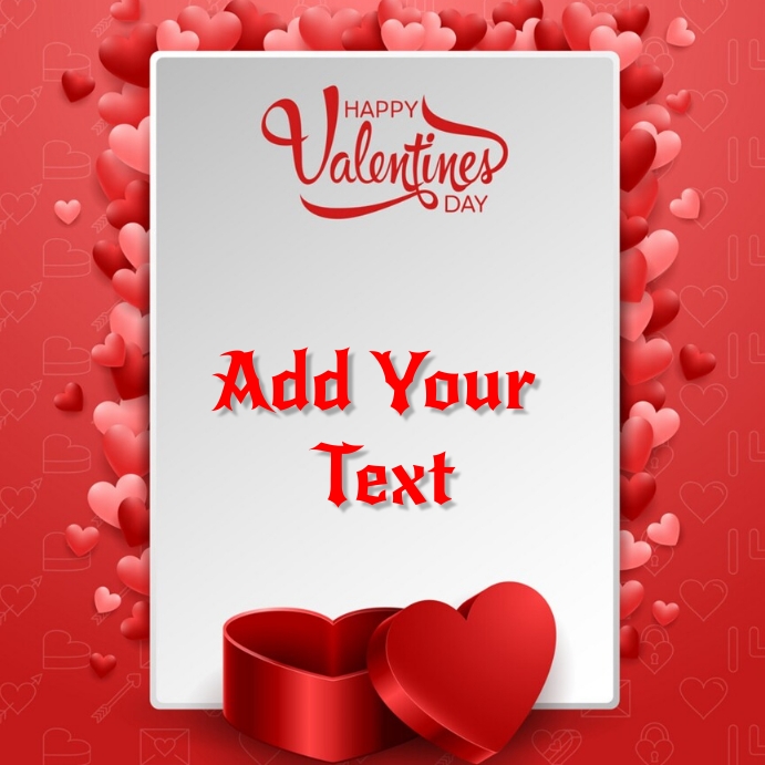 Happy Valentine Day poster templates design | PosterMyWall
