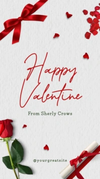 Happy Valentine Days Instagram Story template