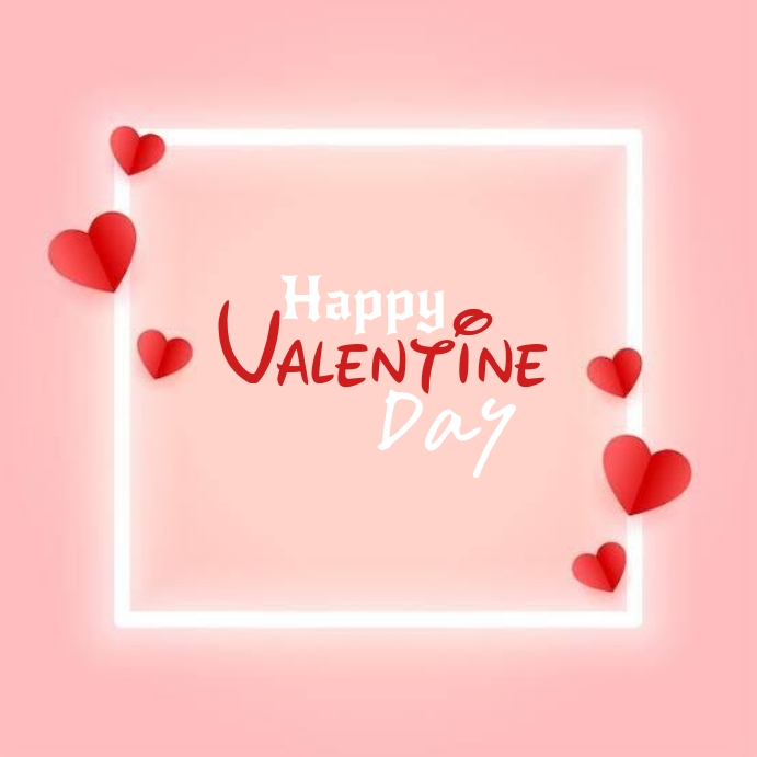 Happy valentine Instagram post template 2023 | PosterMyWall
