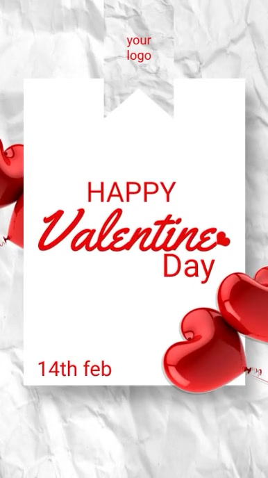happy valentines (1) Youtube Short template