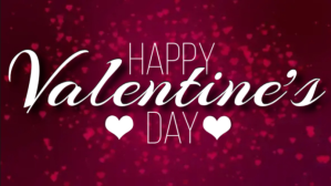 粉色 Valentine's Day Celebration Facebook-covervideo Template