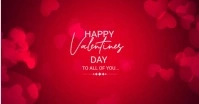 Happy valentines day Obraz udostępniany na Facebooku template