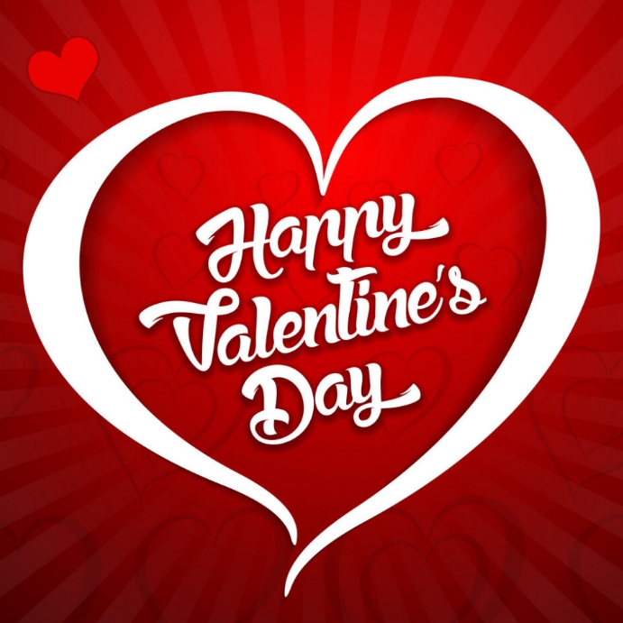 Happy Valentines Day Note Modèle Joyeuse Saint Valentin | Postermywall