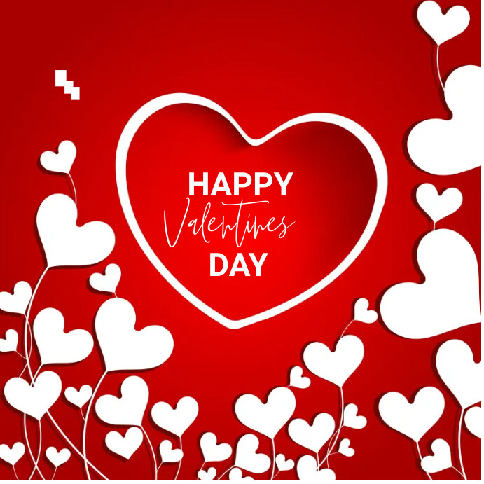 Happy valentines day Template PosterMyWall