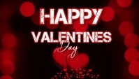 happy valentines day video template Blog Header