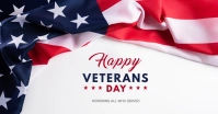 Happy Veterans Day Facebook Shared Image template