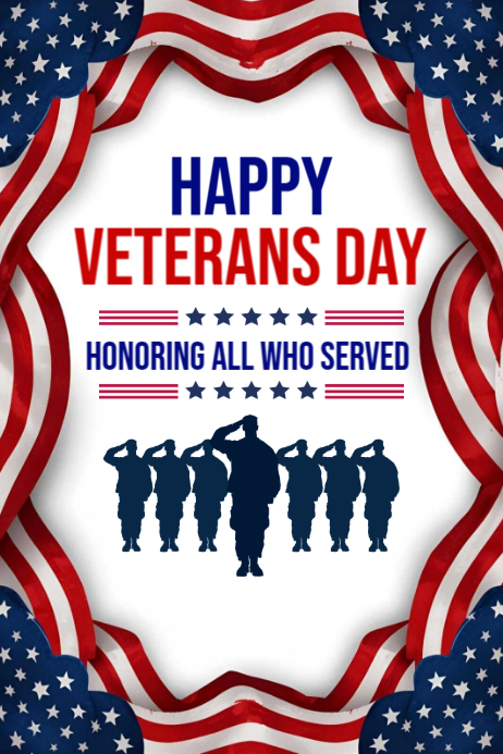 Copy of Happy veterans Day template 2025 PosterMyWall