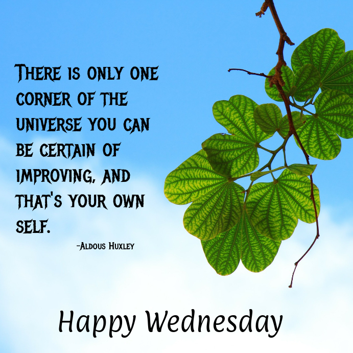 Copy of Happy Wednesday PosterMyWall