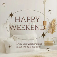 Happy weekend Template | PosterMyWall