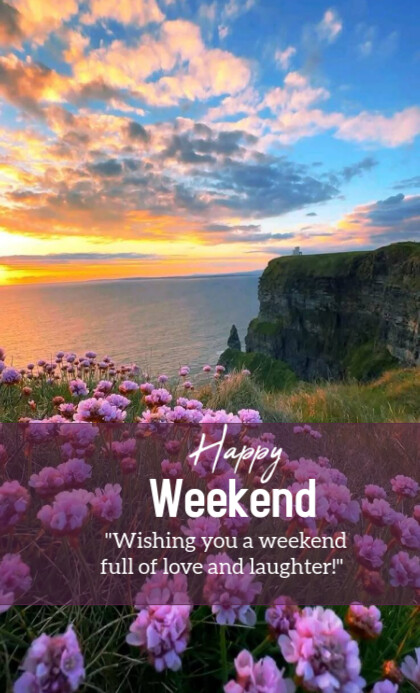 happy weekend US Legal template